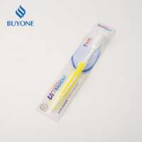 100% plastic oem travel  custom toothbrush for adult