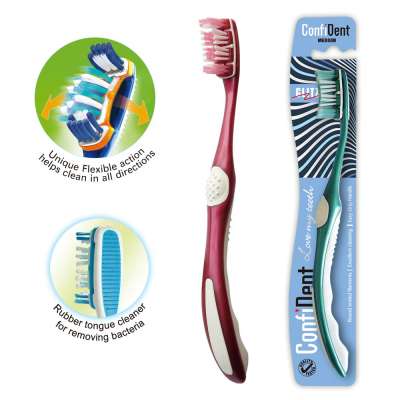 Professional private label adult eco friendly plastic manual toothbrushes